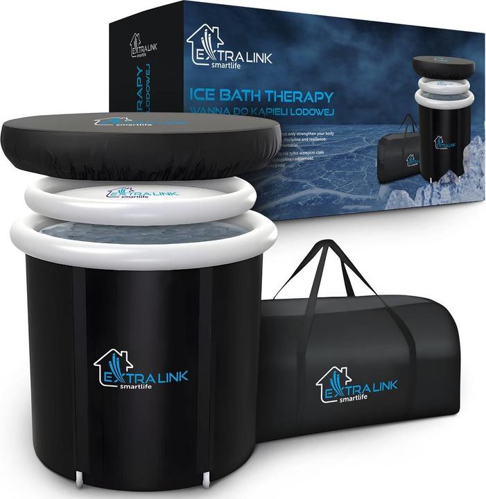 Extralink Ice Bath Bathtub Wanna Składana (400 l, 85 cm)