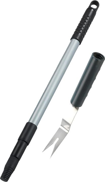 Actual product image Wenko Maximex weed cutter, weed remover, integrated telescopic handle (L: 55-120 cm) for back