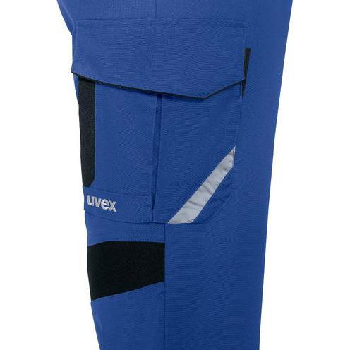 Uvex Safety, Arbeitsjacke, Latzhose uvex suXXeed industry blau, ultramarin 48 (48)