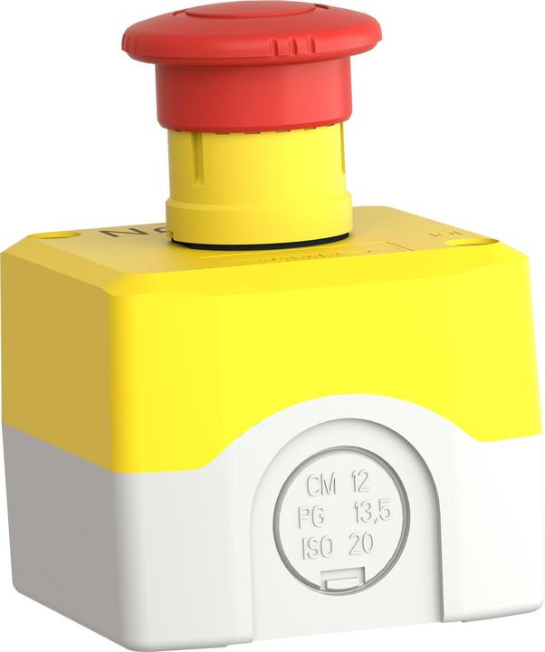 Produktbild Schneider Electric Aufbaugehäuse XAL-KNot-Halt/Not-Aus-Funktion XALK178GTH26