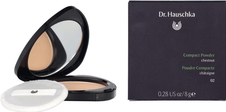 Actual product image Dr. Hauschka compact powder (No. 02 - Chestnut)