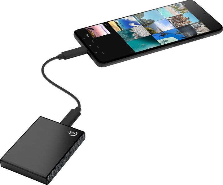 Image du produit Seagate One Touch STKG1000400 lecteur externe d'état solide Noir (1 To)