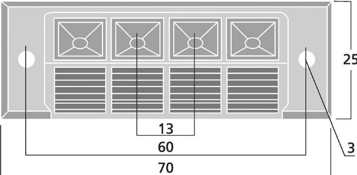 Actual product image Monacor LS-Klemmleiste 4-Pol