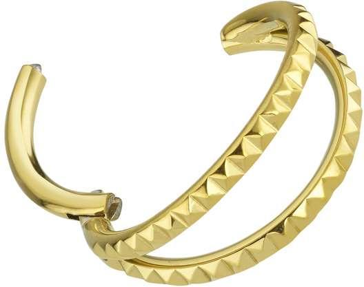 Immagine prodotto Bijouteria Piercing orecchio (Rivestimento PVD (color oro), Acciaio chirurgico 316L)