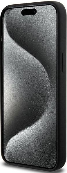 Produktbild BMW BMHMP15X22SMPK iPhone 15 Pro Max 6.7" czarny/black hardcase M Silicone Pattern MagSafe (Apple iPhone 15 Pro Max)