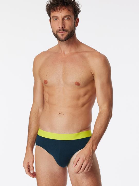 Produktbild Schiesser 3er Pack 95/5 Organic Cotton Rio Slip / Unterhose (M, 3er Pack)