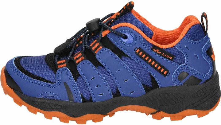 Blue, Orange, Black