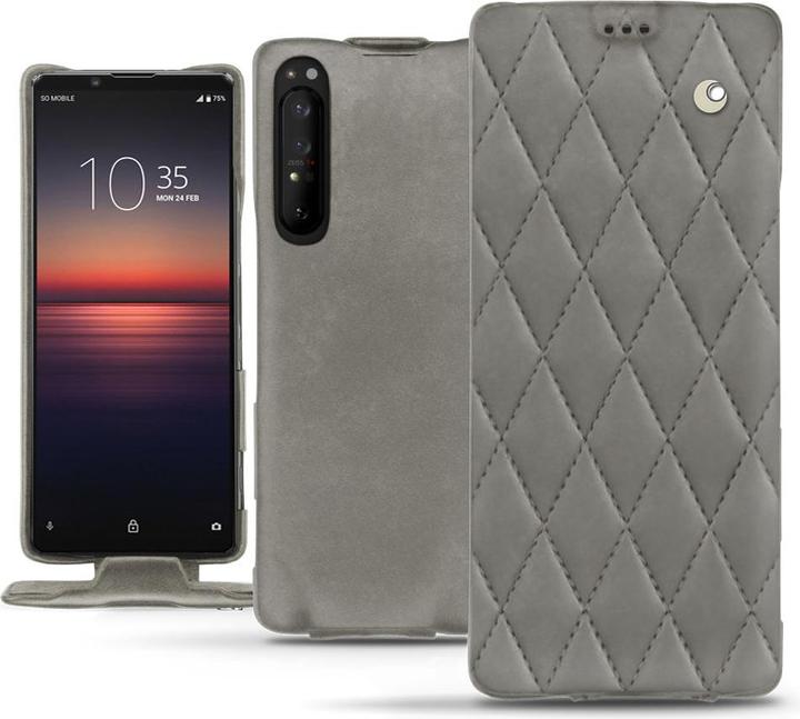 Actual product image Noreve Leather cover vertical (Sony Xperia 1 II)