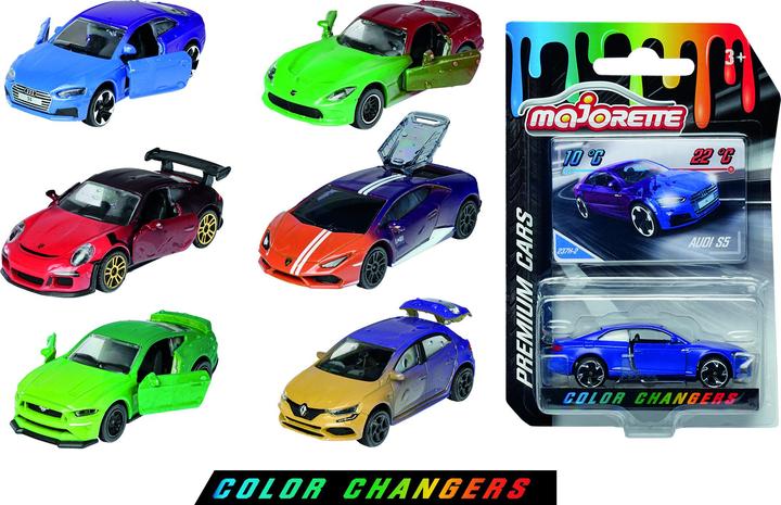 Actual product image Majorette Color Changers