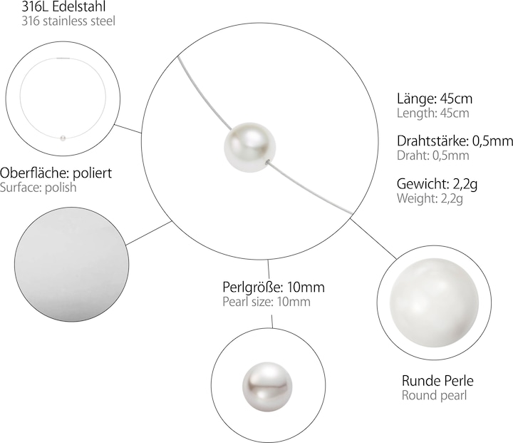 Produktbild Heideman Florere Single silberfarbend glanzmatt (Edelstahl)