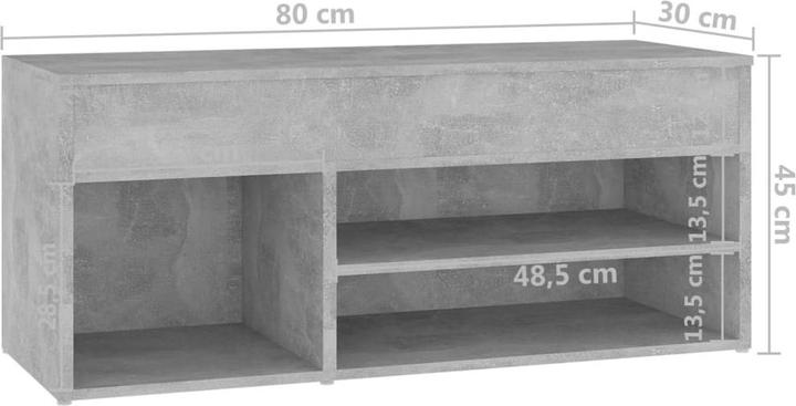 Produktbild VidaXL Dennis (80 x 30 x 45 cm)