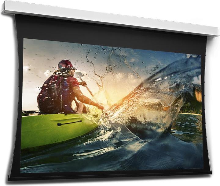 Image du produit Vaddio Projecta Tensioned DescenderPro - Écran de projection - montage au plafond - motorisé - 230 V (176", 16:9)