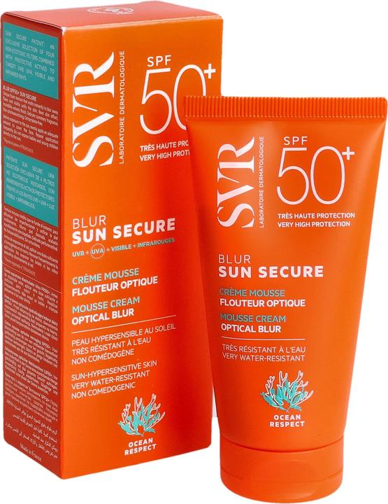 Actual product image Blurring Sun Protection Factor 50 + (re) (Suntan cream, SPF 50+, 50 ml, 70 g)