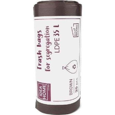 Teka Müllsäcke 35l braun, 20 Stk, Sacchi dell'immondizia, Marrone