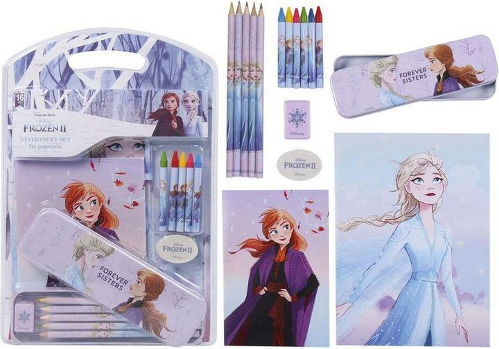 Immagine prodotto Disney Frozen Set di cancelleria viola (16 pezzi)