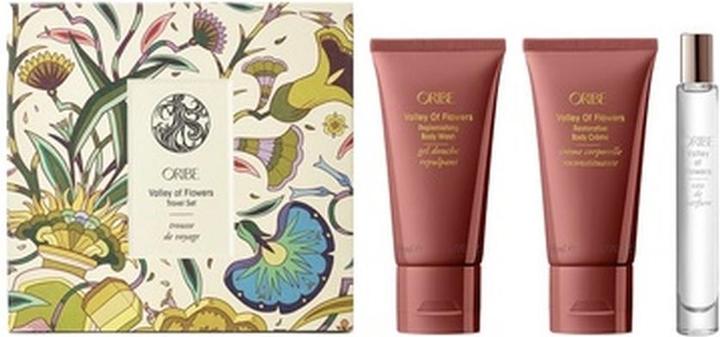 Image du produit Oribe Coffret de voyage Valley Of Flowers - Un luxueux coffret de voyage pour les soins capillaires (Kit de soins capillaires)
