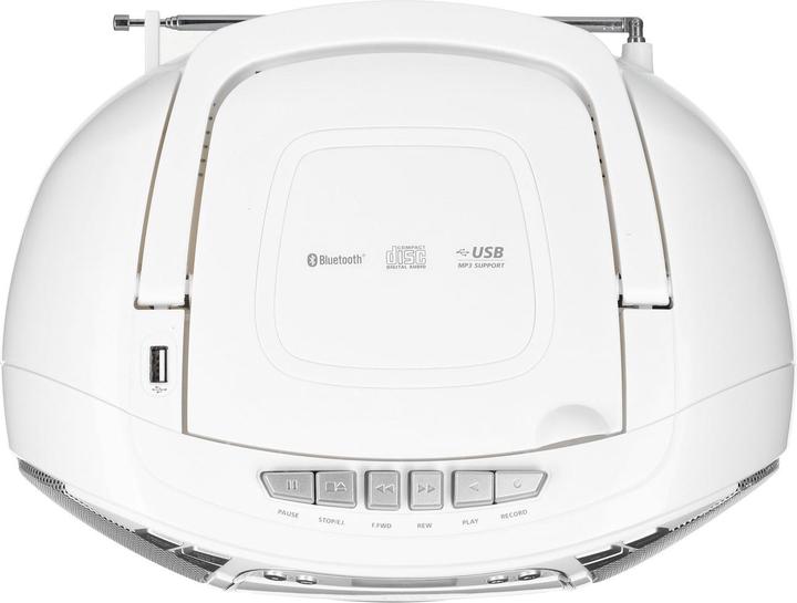 Produktbild JVC RC-E451W CD player Portable CD player White (FM, Bluetooth)