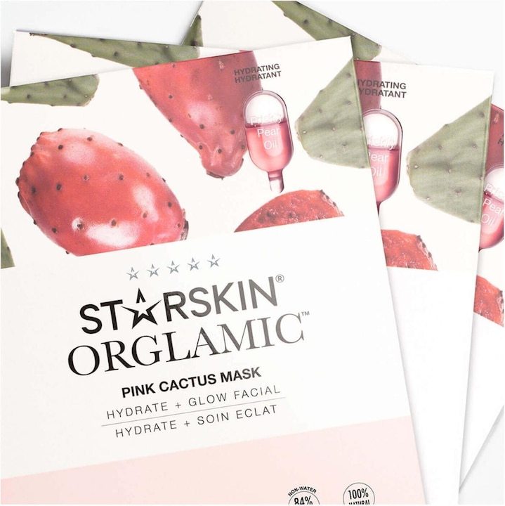 Image du produit Starskin - ORGLAMIC Pink Cactus Masque hydratant et éclatant pour le visage (1 ml)