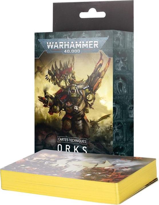 Produktbild Games Workshop Warhammer 40k - Datacards V.10 Orks (Fr)