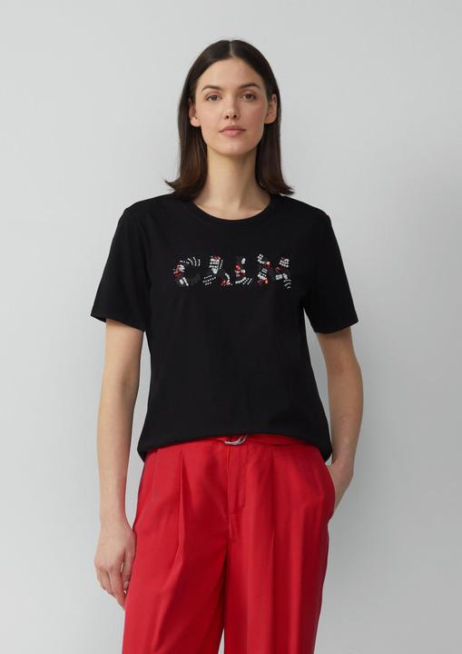Produktbild S.Oliver T-Shirt Jersey-T-Shirt im Relaxed Fit mit Artwork (36)