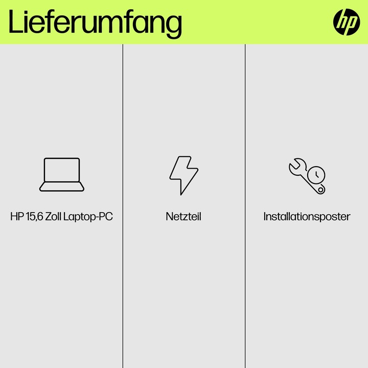 Actual product image HP 15-fd1053ng (15.60", Intel Core 3 100U, 8 GB, 512 GB, DE)