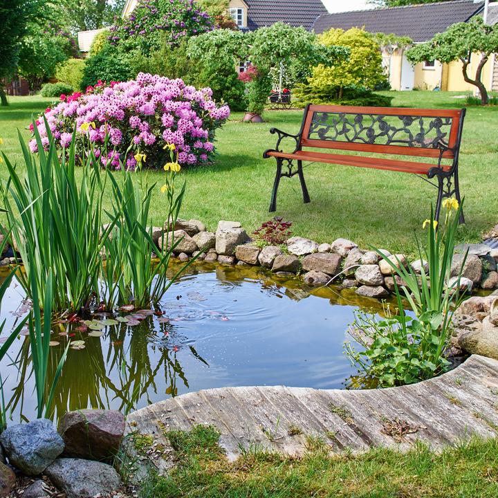 Actual product image Relaxdays Garden bench, 2 Seater