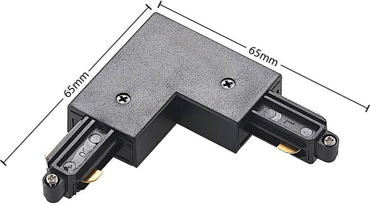 Produktbild Lindby Eckverbinder 1-Phasen-System, schwarz