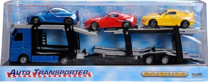 Produktbild 2-Play Druckguss-Transporter mit PKW