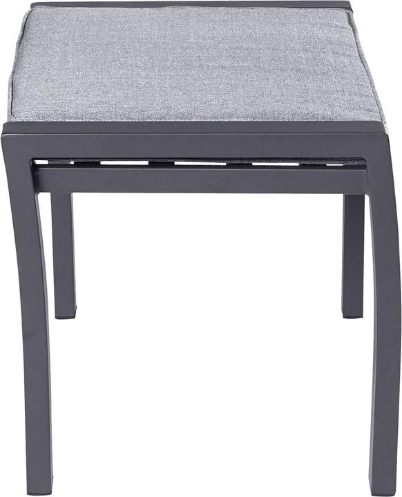 Actual product image LC Garden Bondino II Dining Stool Aluminium/Polyester Dark grey