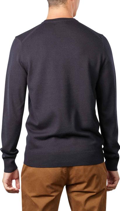 Actual product image Fred Perry Classic Crew Neck Jumper Navy (S)