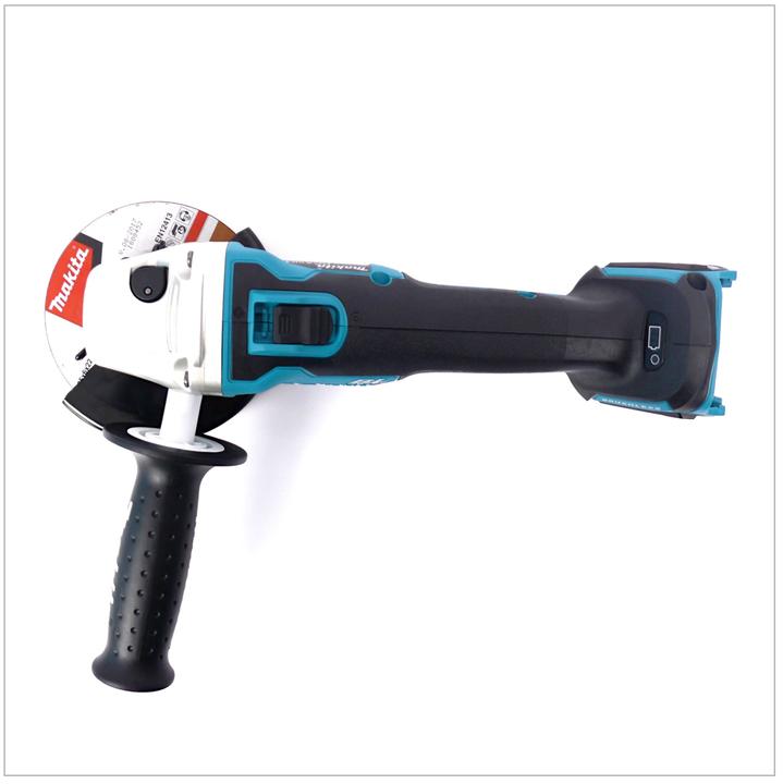Actual product image Makita DGA 504 T1 18 V Li-Ion Cordless Angle Grinder 125 mm Brushless + 1 x Battery BL 1850 5,0 Ah - (125 mm)