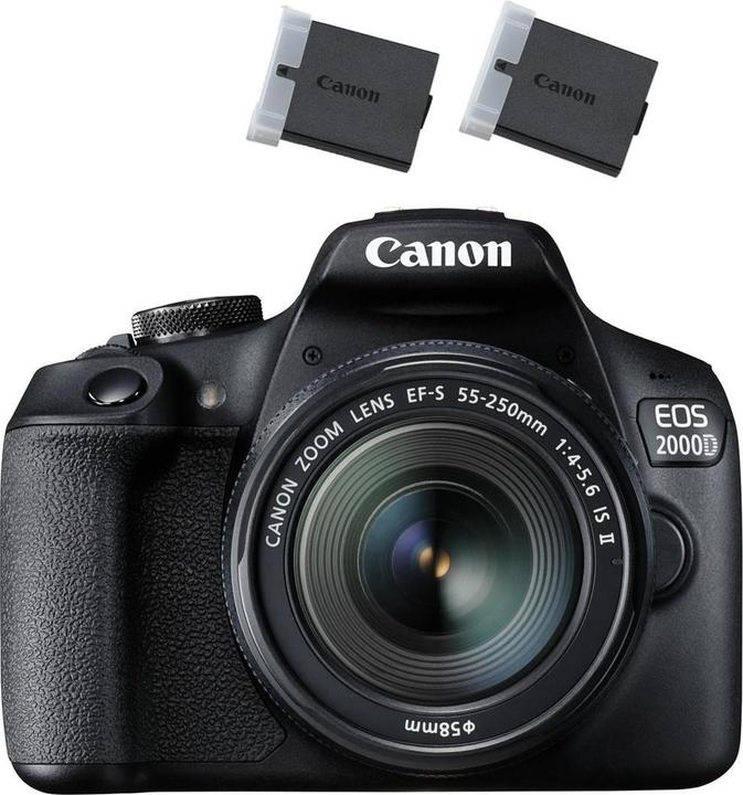 Actual product image Canon Eos 2000d (18 - 55 mm, 24.10 Mpx, APS-C / DX)
