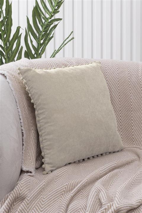 Produktbild Domoletti CUSHION PONPON-196 45X45 CM (45 x 45 cm)