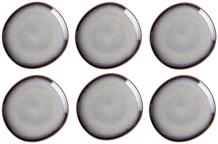 Produktbild Villeroy & Boch Frühstücks- & Dessertteller Lave Ø 17 cm, 6 Stück, Beige (6 x, 17 cm)
