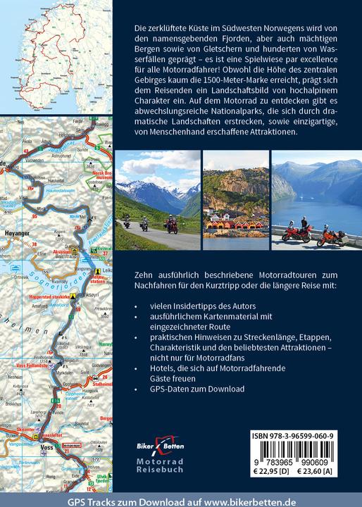 Immagine prodotto Guida di viaggio per motociclisti Fjord Norvegia