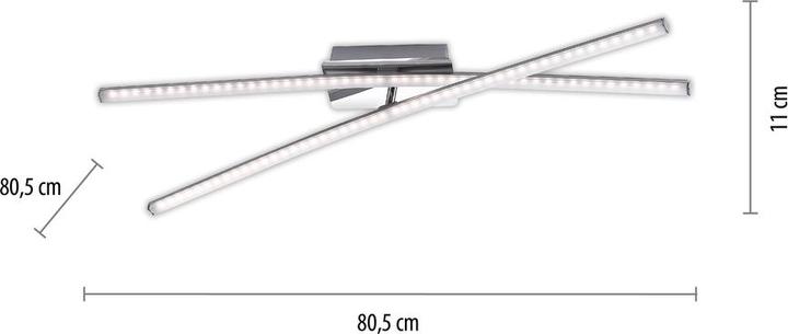 Produktbild Leuchten Direkt LEDDeckenleuchten Simon (1600 lm)