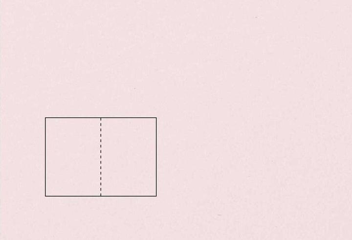 Produktbild Rico Design Paper Poetry Essentials Klappkarte A6, Rosa, Papierformat (5 Stk.)