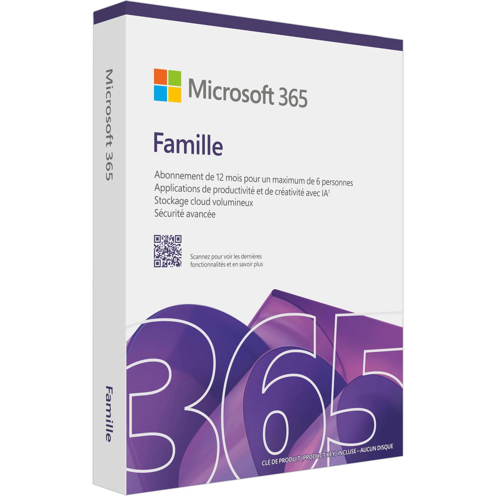 Microsoft 365 Family (Francese) Per Windows & Android & Ios & Mac Os