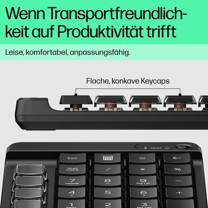 Actual product image HP 430 Programmable Wireless Keypad (P) (Swiss, Wireless)