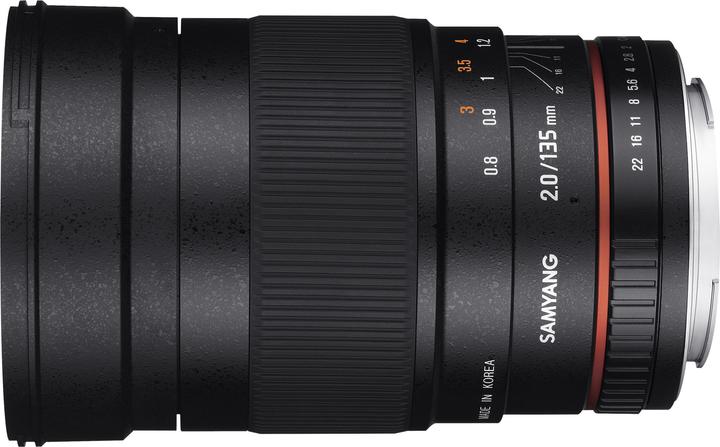 Actual product image Samyang 135mm f/2 ED UMC, Nikon F (Nikon F, full size)