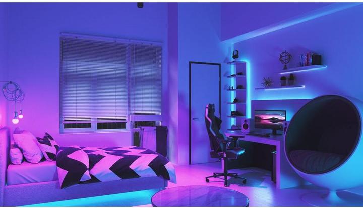 Immagine prodotto Nanoleaf Strisce luminose Essentials Expansion (Multicolore, Bianco caldo, 100 cm, Interno)