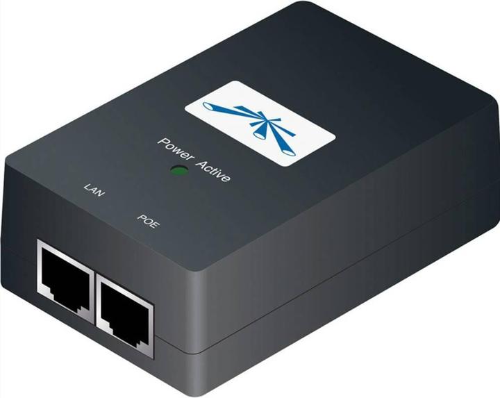 Actual product image Ubiquiti Passive PoE injector (Passive 24V PoE-in, 24 W)