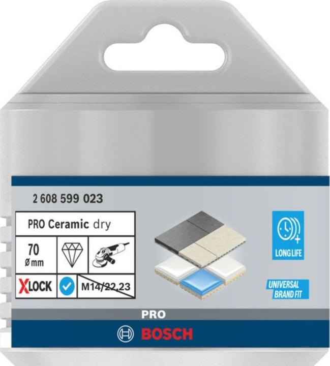 Productafbeelding Bosch Professional Zubehör XLOCK Diamant droogboor (70 mm)