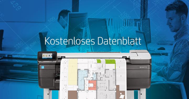 Actual product image HP DesignJet T830 - 36" (Ink, Black and white)