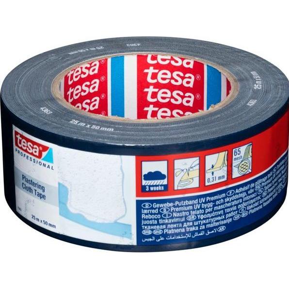 Thumbnail - tesa, Klebeband, Putzband UV Gewebe 25m:50mm (50 mm)