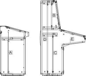 Actual product image Schneider Electric Simple mounting plate for control panel NSYPMP85120