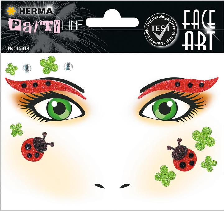 Actual product image HERMA Face Art Sticker