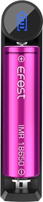 Actual product image Efest K1 Slim Battery Charger (1 pcs., Rechargeable battery)