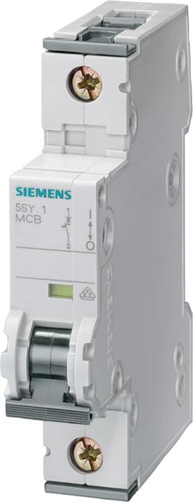 Actual product image Siemens Circuit breaker 1 pole 16A type B