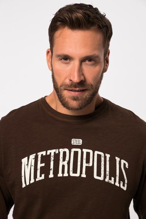 Immagine prodotto JP1880 Langarmshirt, Rundhals, Metropolis Print, Tall (XXL)